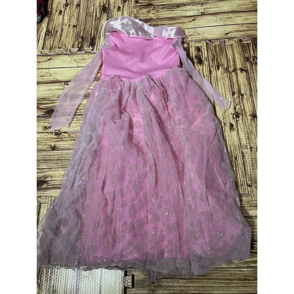 Disney Store Sleeping Beauty Dress Girls M 7/8 - Picture 6 of 9